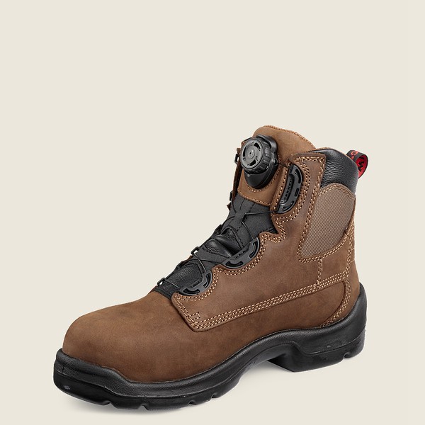 Bottes de Sécurité Red Wing - Flexbond - 6-Inch Boa® Waterproof Toe - Marron - Homme 127LAVIOY